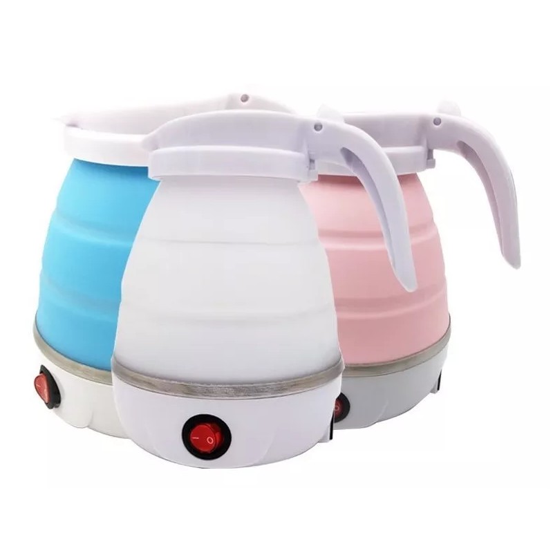 Yooshi Tetera Jarra Electrica Hervidor Agua Plegable Pava Portátil