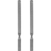 Darkness stainless steel hand toenail filing file large, silver, 2 pcs / 다크니스 스텐 손 발톱 정리 파일 대, 은색, 2개