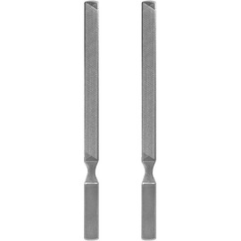 Darkness stainless steel hand toenail filing file large, silver, 2 pcs / 다크니스 스텐 손 발톱 정리 파일 대, 은색, 2개