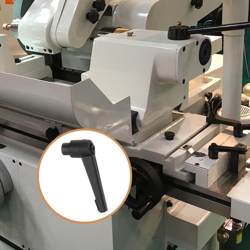 uxcell 2Pcs M6 Adjustable Knobs Handle Female Thread Push Button