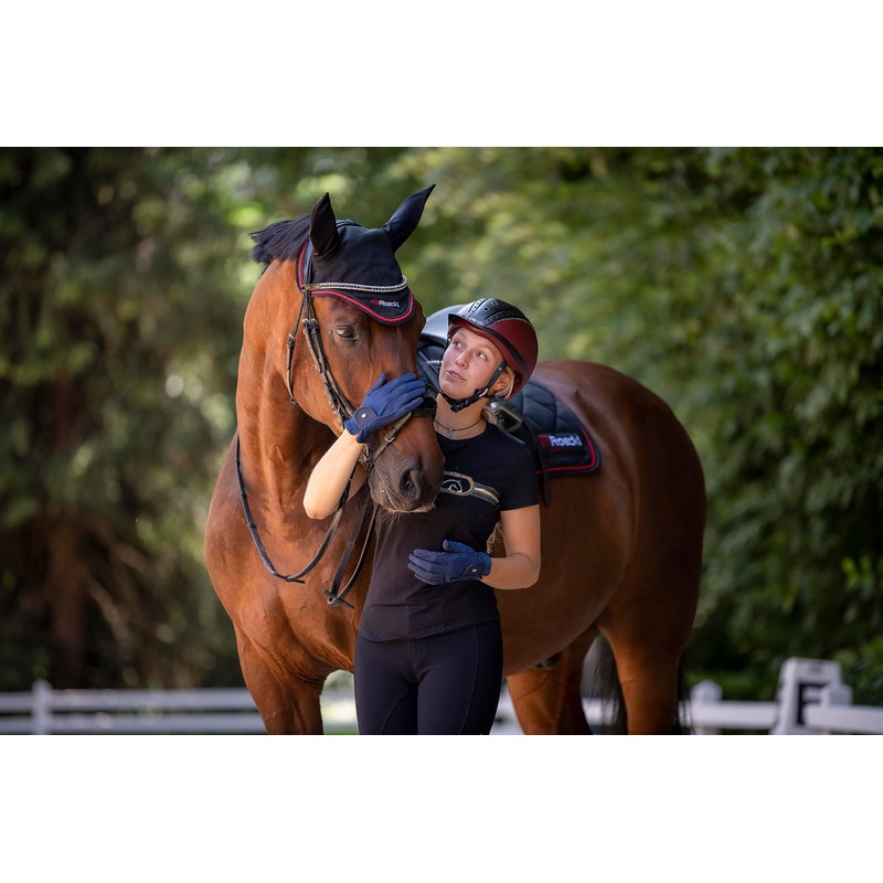 Roeckl Sports equestrian gloves ROECK-GRIP LITE, summer riding glove, black
