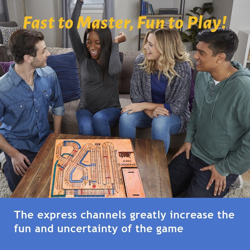 Cribbage Wars Board Game, Crib Wars Board Game, Cribbage Board