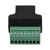 Terminal de Tornillo RJ45, Conector RJ45 Hembra de DVR Ethernet
