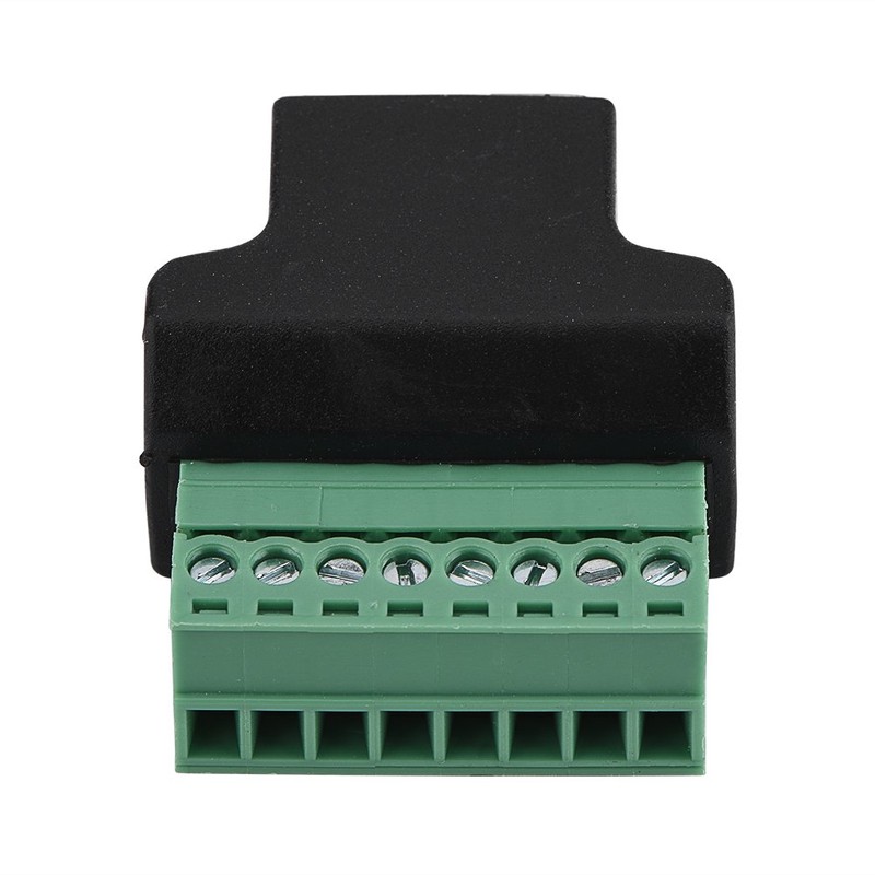 Terminal de Tornillo RJ45, Conector RJ45 Hembra de DVR Ethernet