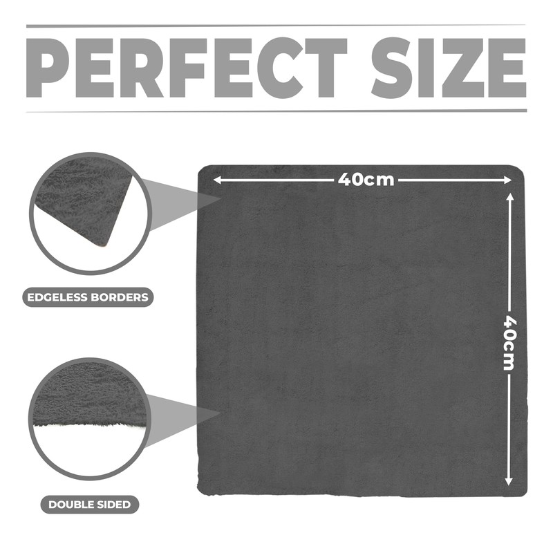 Towelogy FX40 PRO Microfibre Car Drying Towel – Edgeless Design