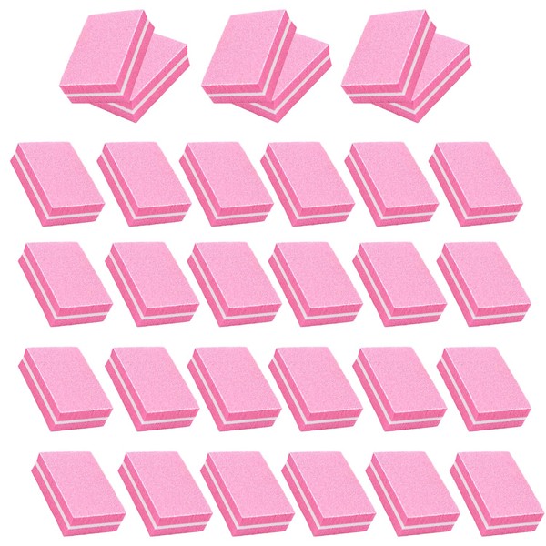 YPYMOD Pack of 30 Nail File Blocks, Professional Buffer Nail