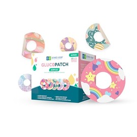 Parches Adhesivos para Monitores Continuos de Glucosa (MCG): compatibles con Libre, con duración de más de 10 días, impermeables e hipoalergénicos, diseño para niñas - paquete de 40