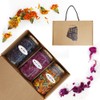 Sanhaerang 3 types of flower tea set, marigold, pansy, cockscomb