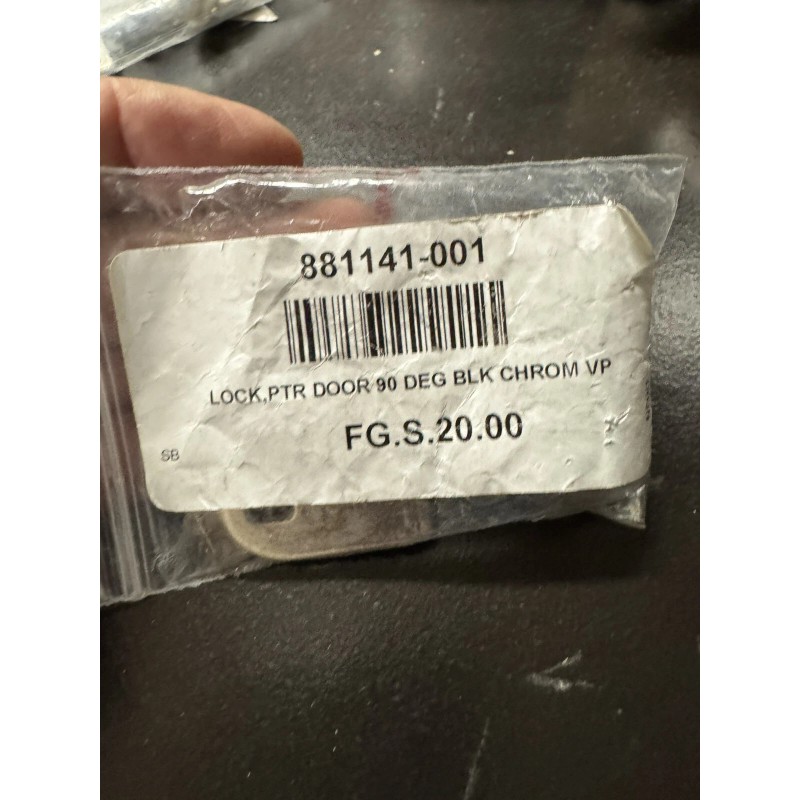 WAYNE 881141-001 PRINTER DOOR LOCK 90 DEGREE BLACK… NEW
