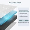 ONBRILL 3 Inch Mattress Topper Twin, Cooling Gel Memory Foam