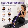Pedal Resistance Bands with Handles, Multifunction Elastic Exercise Bands