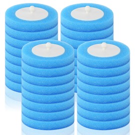 32 Pcs Toilet Wand Replacement Heads, Disposable Toilet Brush Heads, Toilet Wand Disposable Refill Heads, Disposable Toilet Brush Refill