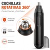Rasuradora Nariz Cortapelos Orejas Barba Ceja Negro