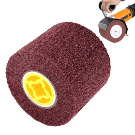 Nylon Brush: 80 Grit Sanding Brush Polishing Brush Sanding Roller Brush Sanding Sleeves for Sanding Roller Sanding Machine Brush Sander Satin Roller Nylon Brush Sanding Attachments for Polishing