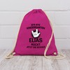 Geschenk mit Namen personalisiert by Shirtracer - Gym Bag Backpack