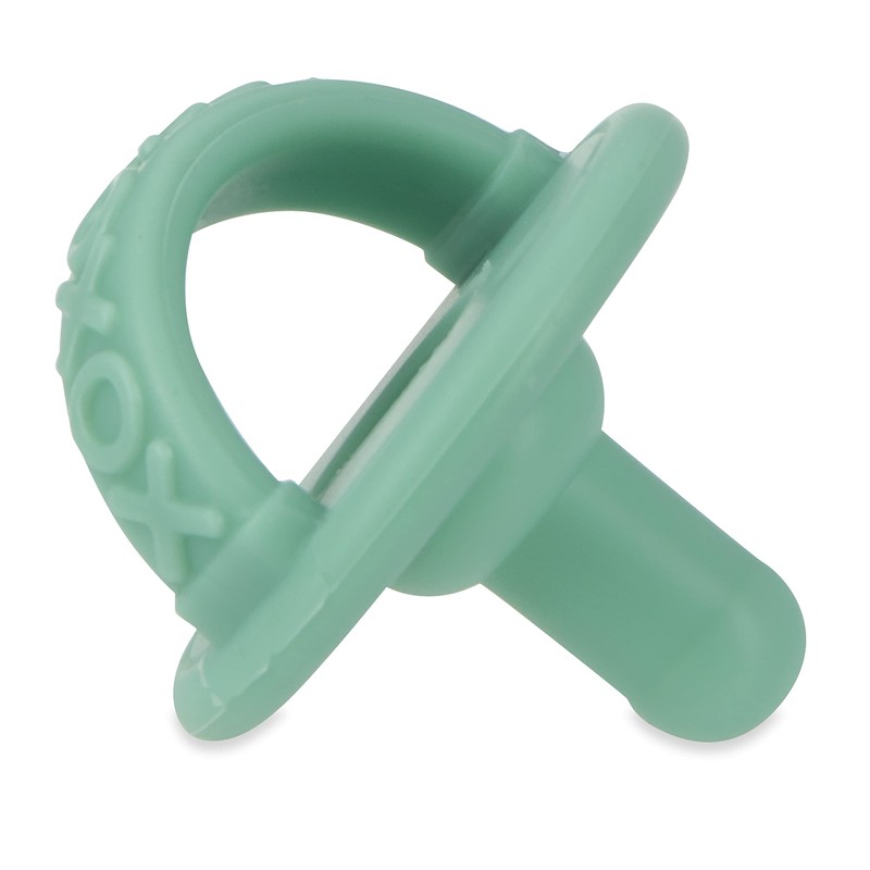 Nuby 2 Pack Silicone Pacifier with Natural Cherry Shaped Nipple