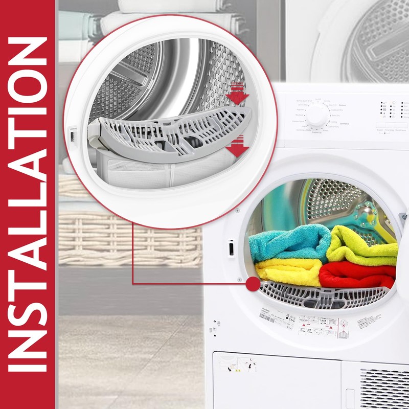 SPARES2GO Lint Filter for Beko Tumble Dryer (2975680300)