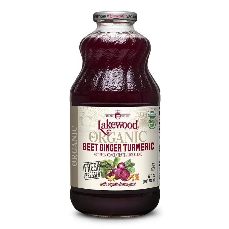 Lakewood Beet Ginger Turmeric, Fresh Pressed (32 Oz, 6 Pack)