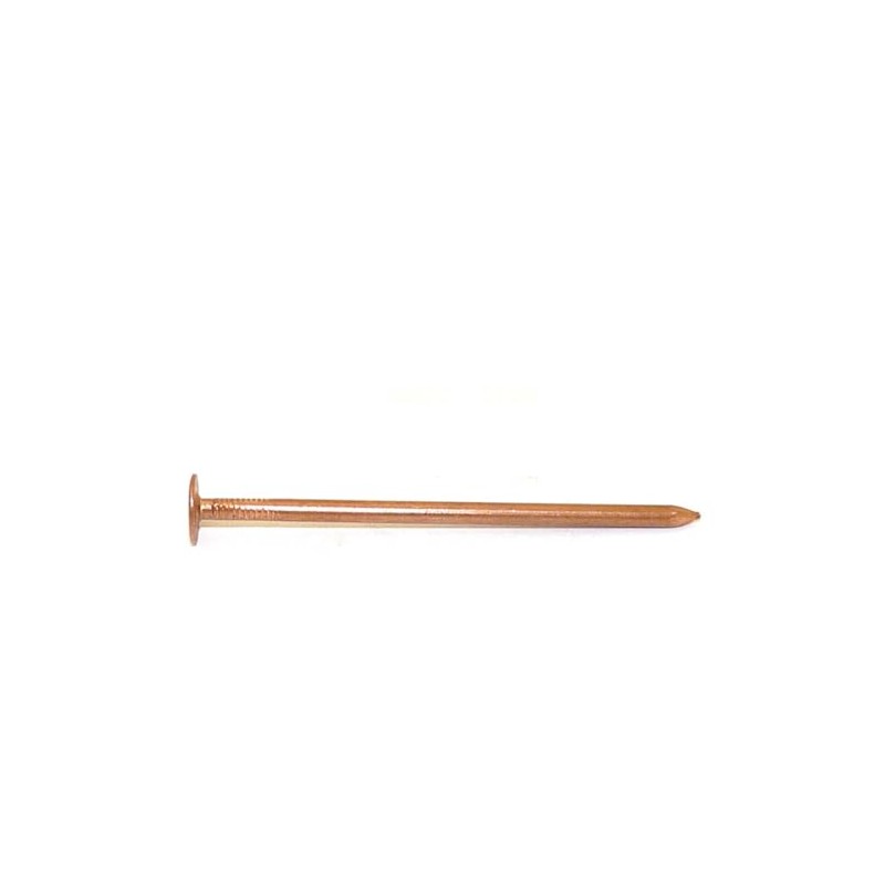 3" x 10GA 10D Smooth Copper Roofing/Slating Nails 1lb |