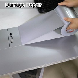 JIALAI HOME Duct Tape 6" Wide, 6 inch Duct Tape Heavy Duty Waterproof, 55 Yards (164 ft) Silver, UV Resistant for Crafts, Home Improvement, Repairs, & Projects