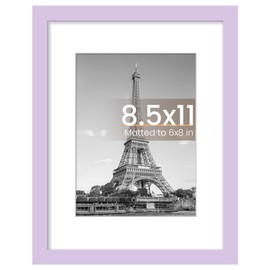 upsimples 8.5x11 Picture Frame,Purple 1 Pack