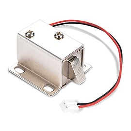 DC 12V Solenoide Electromagnético Cerradura Eléctrica Ampliamente Utilizado Gabinete de la Puerta Control de Acceso para Cajón Cerradura de Seguridad Bloqueo Inteligente
