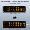 NPHMbM WiFi LED Matrix Digital Clock with Seconds Display,Smart Desk