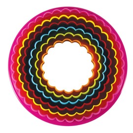 Avanti Double Sided Round Cookie Cutter 6-Piece Set