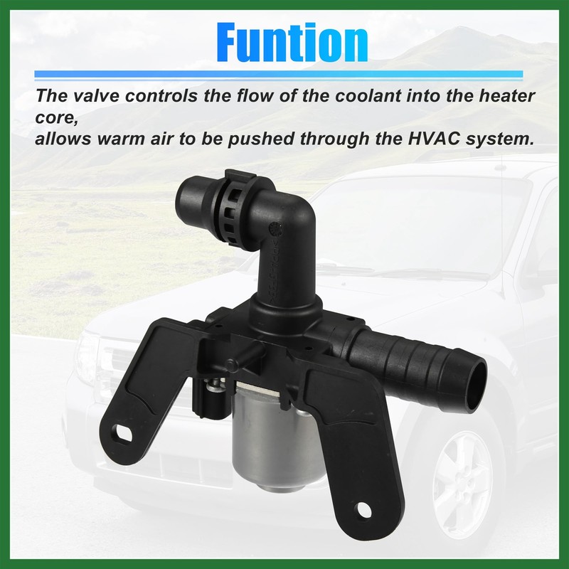 Motoforti CV6118495 CV61-18495 Engine Heater Control Valve Solenoid for Ford