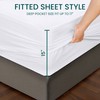 Utopia Bedding Waterproof Bamboo Viscose Mattress Protector Twin Size, Mattress