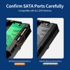 XANHAM 1-Pack 18 Inch SATA Cable, SATA III Cable 6Gbps