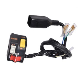 waltyotur Motorcycle Ignition Switch Kill Light Hi Low On Off Switch Replacement for Honda ATC350X ATC 350X 1986