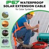 Oududianzi 10AWG Solar Extension Cable 70Ft, Solar Panel Extension Cable,