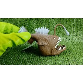 boley Anglerfish Toy Figure Deep Sea Angler Fish Boley Ocean Animal Sea Creature pvc