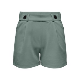 JdY Women's Jdygeggo JRS Noos Shorts, Chinois Green/Detail:black Button, L