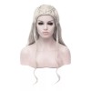 Vocoste Peluca Para Mujer Dama 26'' Dorado Claro Trenzada