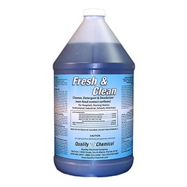 Quality Chemical Fresh & Clean/Non-acid/Total restroom cleaner/Made in USA 128 oz (Pack of 1)