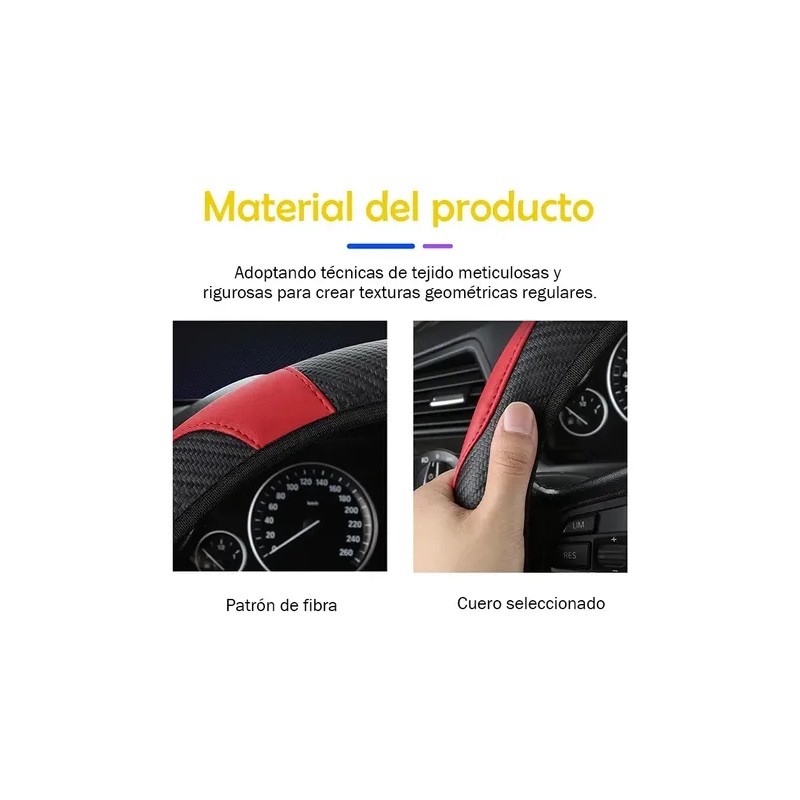 Funda Cubre Volante Para Camioneta Protector Antiderrapante
