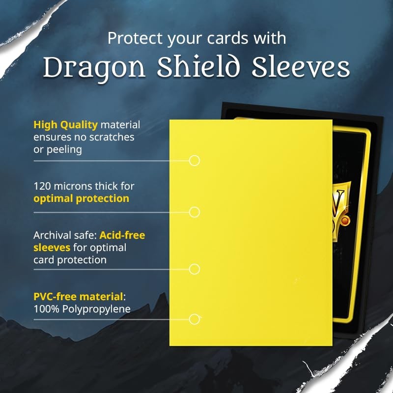 Dragon Shield | Standard Size Card Matte Sleeves | 100