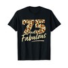 75 Year Woman Leopard Fabulous 75th Birthday T-Shirt