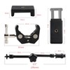 11" Adjustable Magic Arm and Super Clamp with 1/4" and