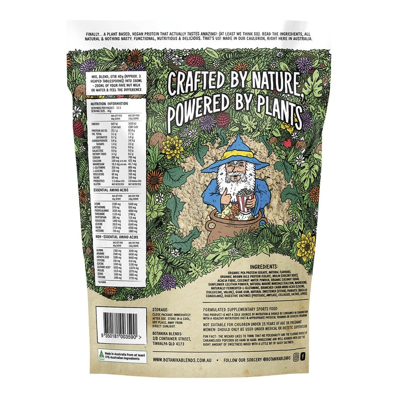 Botanika Blends Plant Protein - Caramelised Popcorn, 500g