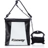 RISEWAY(ライズウェイ) EVA反転水汲みバケツ 角型 18cm ブラック ロープ・ホルダー付 ブラック UEV-014