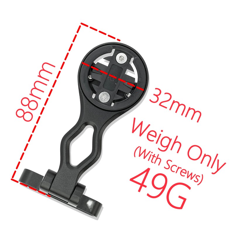 Thinvik Out-Front Extended Mount&Bike Computer Mount for Garmin Wahoo Bryton