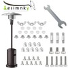 Patio Heater Replacement Parts Bolt Hardware Kit, Replacement Bolt &