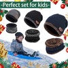 CheChury Children's Winter Hat Knitted Hat Warm Beanie Hat Winter