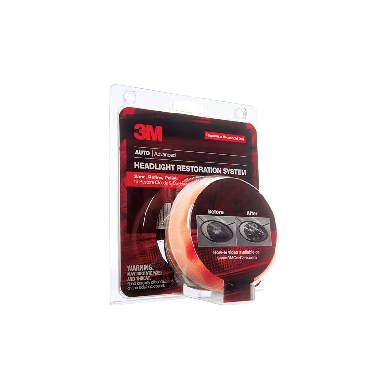 3M Headlight Lens Restoration System Kit