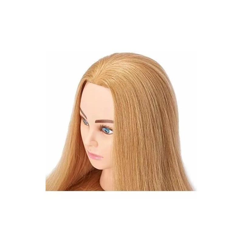 Hairingrid Cabeza Maniqui Cabello Natural #27 Rubio 55 Cm Hairingrid
