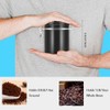 1.5L 304 Stainless Steel Airtight Coffee Beans Container Storage Canister