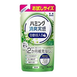 Kao Humming Deodorizing Sensation, For Automatic Load, Clear Refreshing Green Scent, Trial Size, 10.1 fl oz (300 ml)